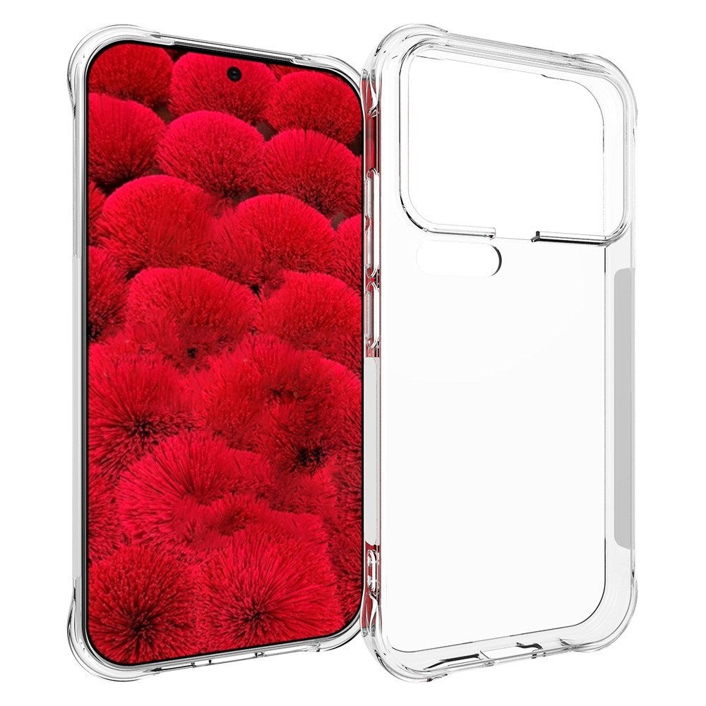 Xiaomi 17 Pro Max EIDERWOOD Plast Skal med Stötdämpande Hörn - Transparent