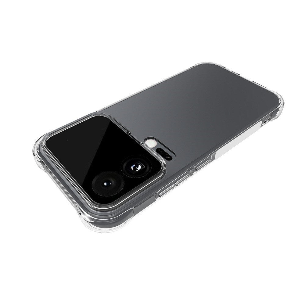 Xiaomi 17 Pro Max EIDERWOOD Plast Skal med Stötdämpande Hörn - Transparent