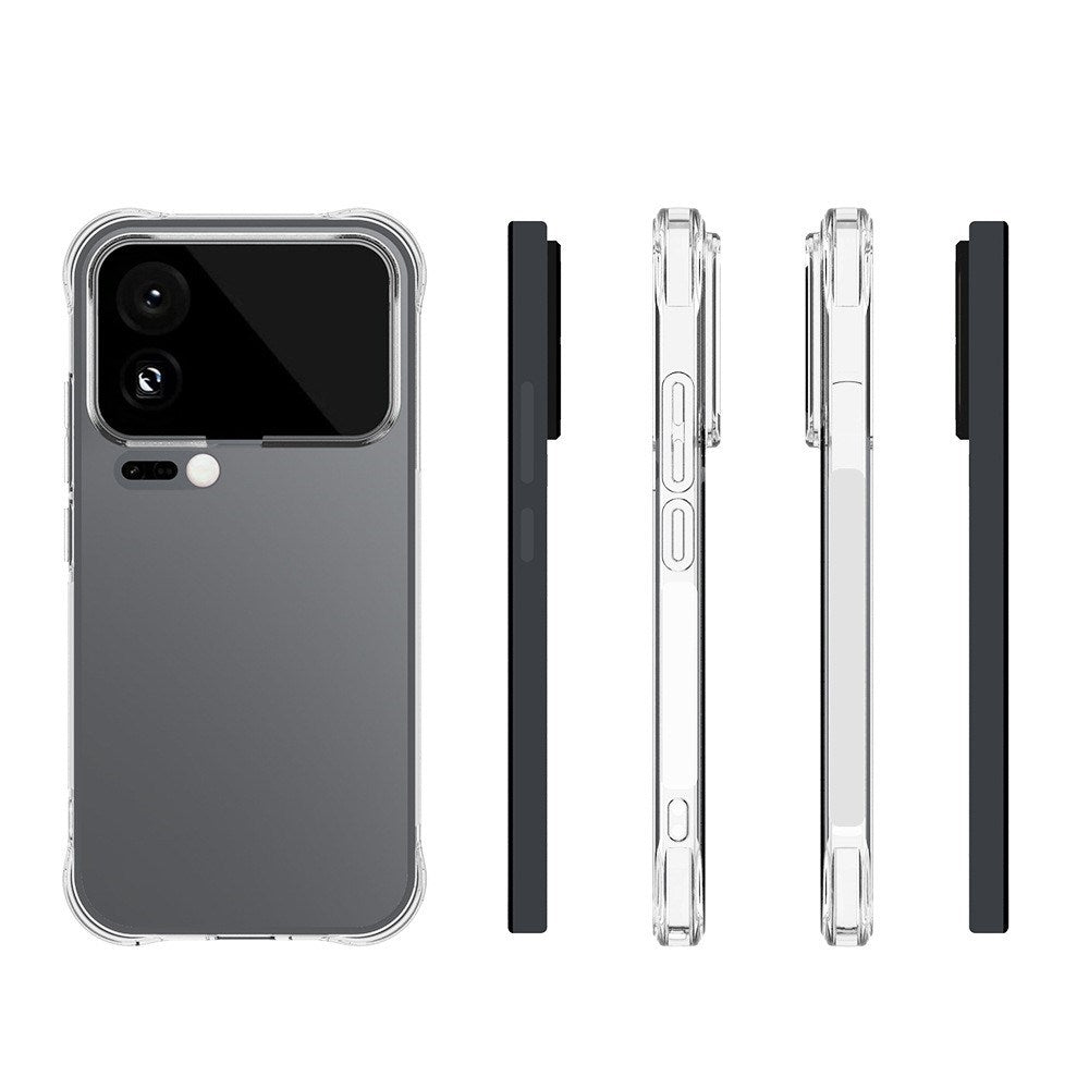 Xiaomi 17 Pro Max EIDERWOOD Plast Skal med Stötdämpande Hörn - Transparent