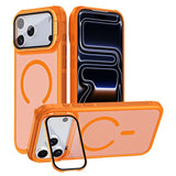iPhone 18 Pro Max / 17 Pro Max EIDERWOOD Hybrid Plast Skal m. Kamera Skal & Stativfunktion - MagSafe Kompatibel - Orange