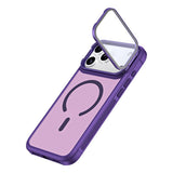 iPhone 18 Pro / 17 Pro EIDERWOOD Hybrid Plast Skal m. Kamera Skal & Stativfunktion - MagSafe Kompatibel - Lila