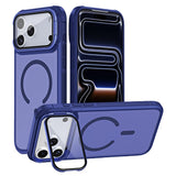 iPhone 18 Pro / 17 Pro EIDERWOOD Hybrid Plast Skal m. Kamera Skal & Stativfunktion - MagSafe Kompatibel - Blå