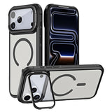 iPhone 18 Pro / 17 Pro EIDERWOOD Hybrid Plast Skal m. Kamera Skal & Stativfunktion - MagSafe Kompatibel - Svart