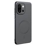 EIDERWOOD OnePlus 15 Hybrid Plast Skal med Konstläder - MagSafe Kompatibel - Grå