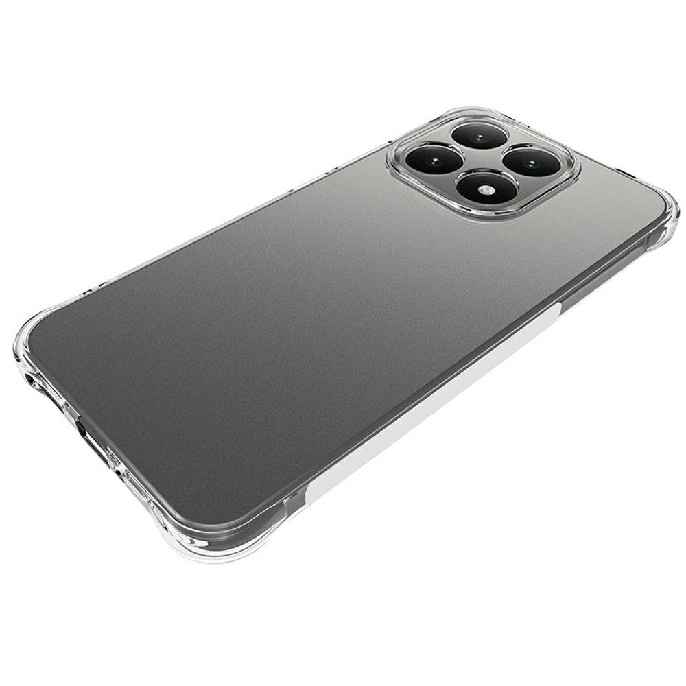 Xiaomi 15T EIDERWOOD Flexibelt Plast Skal med Stötdämpande Hörn - Genomskinlig