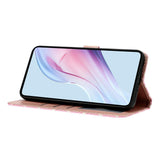 EIDERWOOD iPhone 17 Konstläder Flip Skal m. Polka Design - Rosa