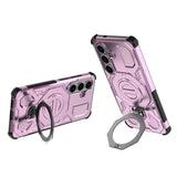 Samsung Galaxy S26 / S26 Pro EIDERWOOD Hantverkar Skal m. Roterande Kickstand - Rosa