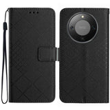 Honor Magic8 Lite EIDERWOOD Konstläder Fodral m. Rem – Svart