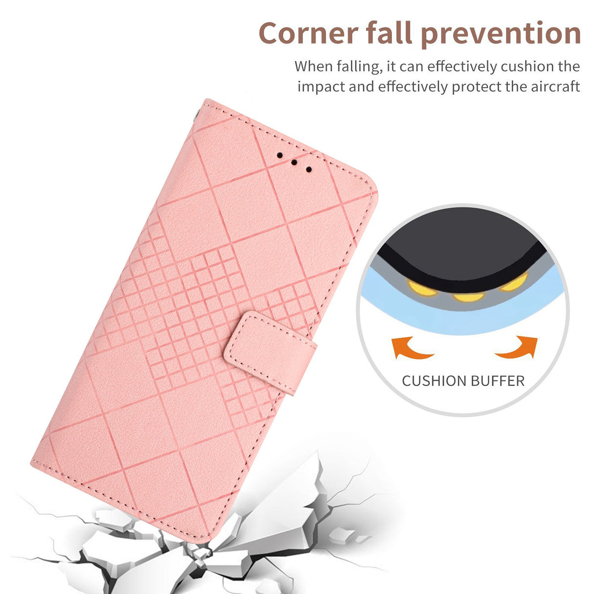 Honor Magic8 Lite EIDERWOOD Konstläder Fodral m. Rem – Rosa