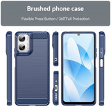 Motorola Moto G06 / G06 Power EIDERWOOD Carbon Fiber Skal - Blå