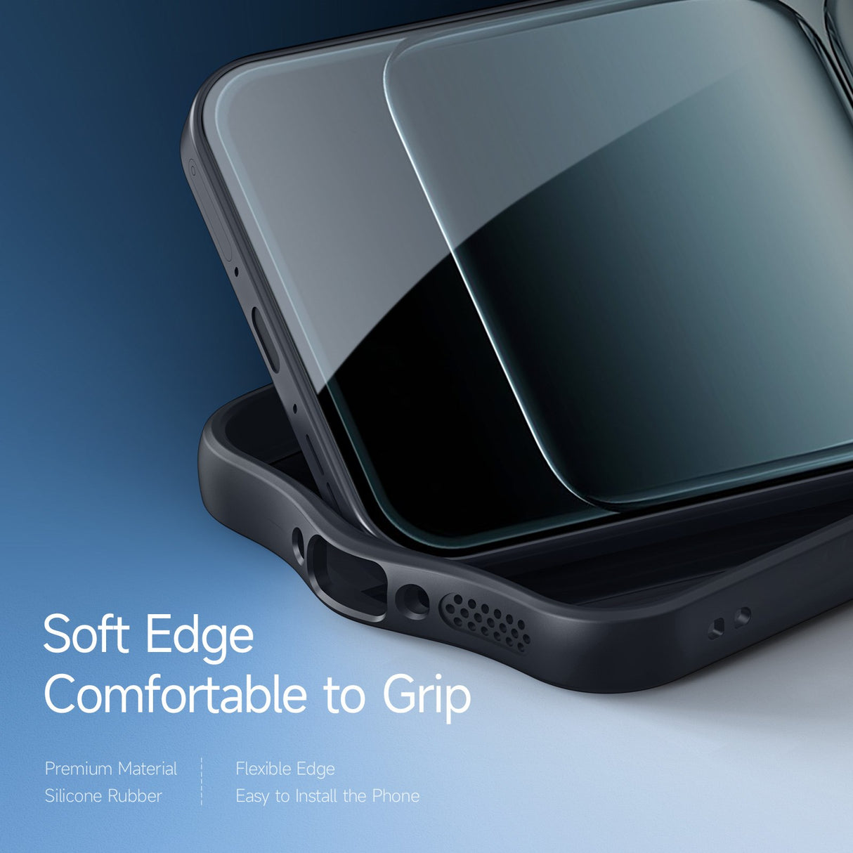 OnePlus 15 DUX DUCIS Aimo Series Plast Skal - Genomskinlig / Svart