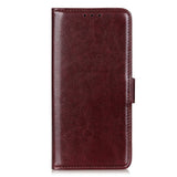 Motorola Moto G06 EIDERWOOD Konstläder Flip Fodral m. Kortficka - Brun