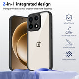 EIDERWOOD OnePlus 15 Flexibelt Plast Skal - Genomskinlig/Svart