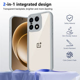 EIDERWOOD OnePlus 15 Flexibelt Plast Skal - Genomskinlig/Grå