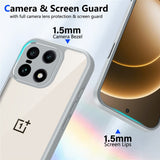 EIDERWOOD OnePlus 15 Flexibelt Plast Skal - Genomskinlig/Grå