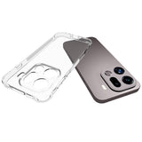EIDERWOOD OPPO Find X9 Pro Flexibelt Plast Skal m. Stötdämpande Hörn - Genomskinlig
