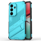 Samsung Galaxy S26 / S26 Pro EIDERWOOD Hybrid Hantverkar Skal m. Kickstand - Blå