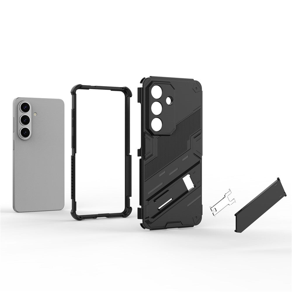 Samsung Galaxy S26 / S26 Pro EIDERWOOD Hybrid Hantverkar Skal m. Kickstand - Blå