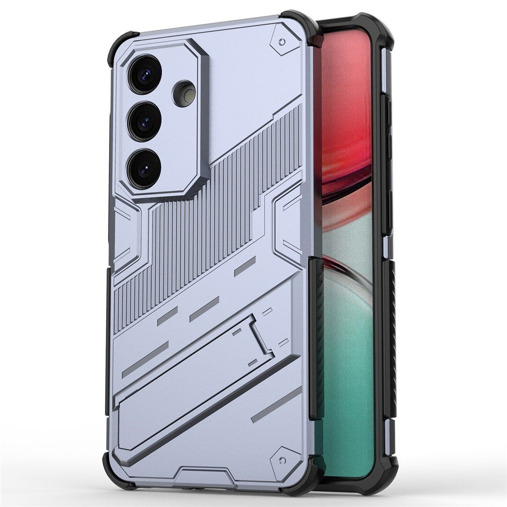 Samsung Galaxy S26 / S26 Pro EIDERWOOD Hybrid Hantverkar Skal m. Kickstand - Grå