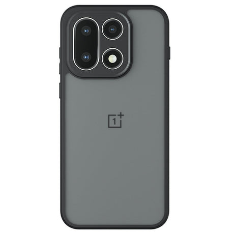 EIDERWOOD OnePlus 15 Flexibelt Plast Skal - Genomskinlig/Svart