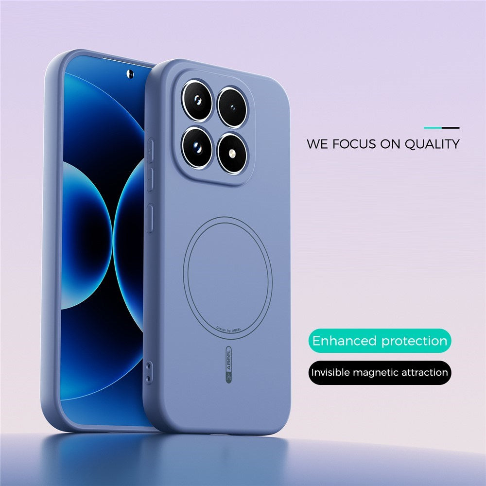 Xiaomi 17 Silikon Skal - MagSafe Kompatibel - Blå
