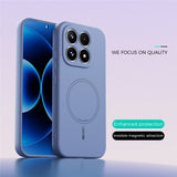 Xiaomi 17 Silikon Skal - MagSafe Kompatibel - Blå