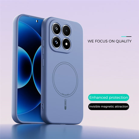 Xiaomi 17 Silikon Skal - MagSafe Kompatibel - Blå
