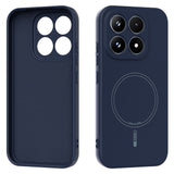 Xiaomi 17 Silikon Skal - MagSafe Kompatibel - Mörkblå