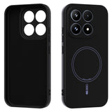 Xiaomi 17 Silikon Skal - MagSafe Kompatibel - Svart