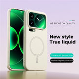 Xiaomi 17 Pro Max Silikon Skal - MagSafe Kompatibel - Beige