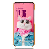 Samsung Galaxy S26 / S26 Pro EIDERWOOD Konstläder Skal m. Korthållare - Orange