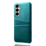 Samsung Galaxy S26 / S26 Pro EIDERWOOD Konstläder Skal m. Korthållare - Grön