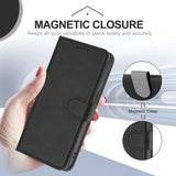 Honor Magic8 Lite EIDERWOOD Konstläder Fodral m. Plånbok - Svart