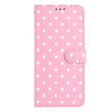 EIDERWOOD Xiaomi 17 Pro Konstläder Flip Skal m. Polka Design - Rosa