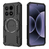 Xiaomi 17 EIDERWOOD Hybrid Tåligt Skal m. Värmeavledning - Svart
