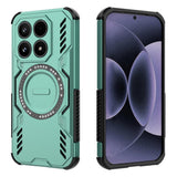 Xiaomi 17 EIDERWOOD Hybrid Tåligt Skal m. Värmeavledning - Grön
