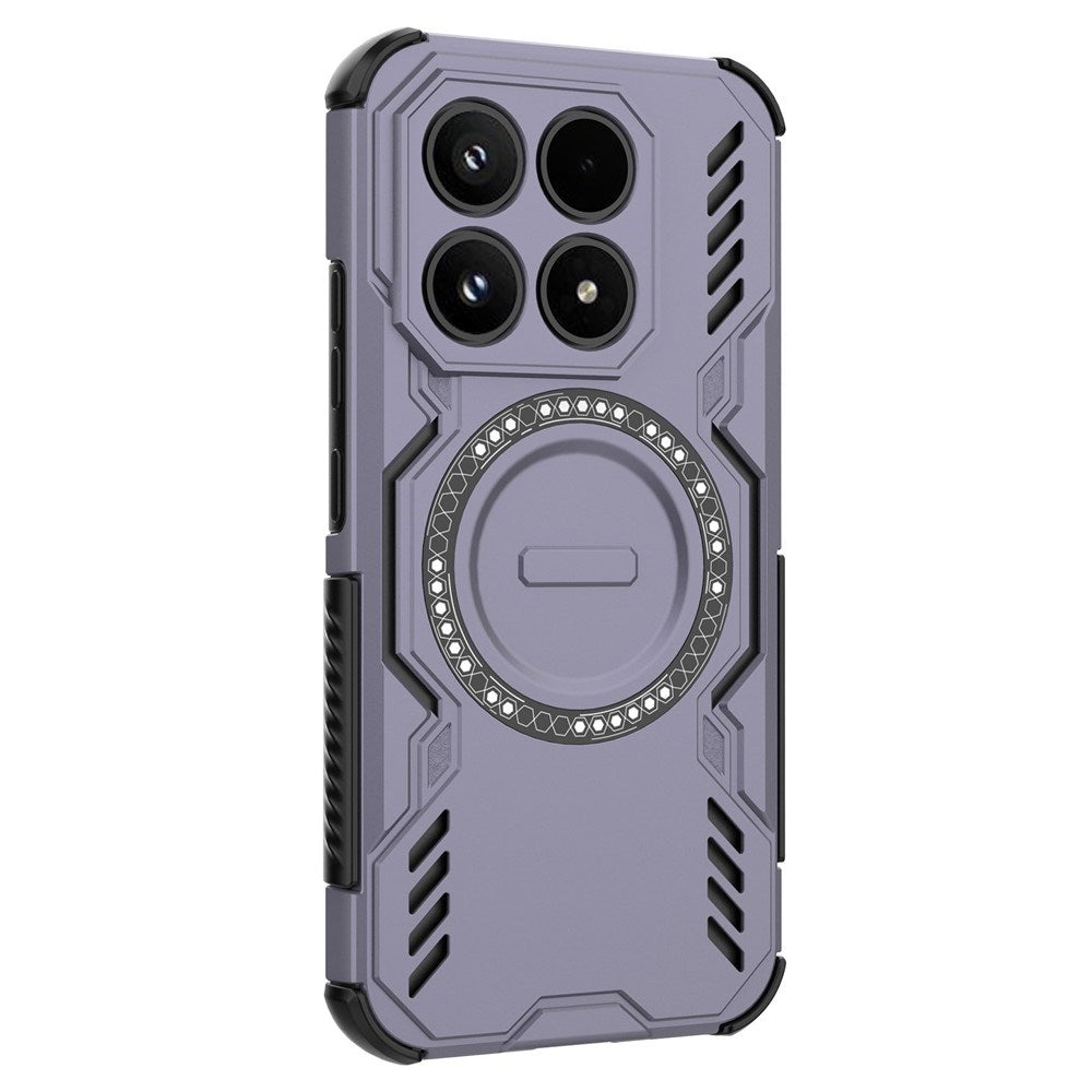 Xiaomi 17 EIDERWOOD Hybrid Tåligt Skal m. Värmeavledning - Lila