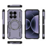 Xiaomi 17 EIDERWOOD Hybrid Tåligt Skal m. Värmeavledning - Lila