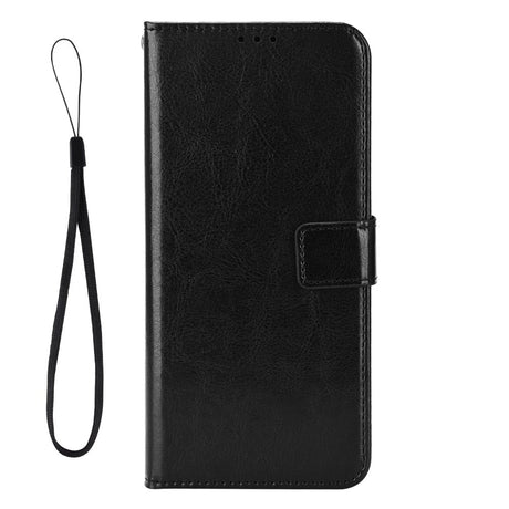 Honor Magic8 Pro EIDERWOOD Konstläder Fodral med Rem – Svart