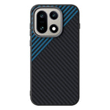 OnePlus 15 Kolfiber Skal - Svart/Blå