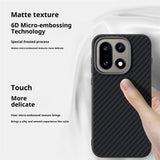 OnePlus 15 Kolfiber Skal - Svart/Blå