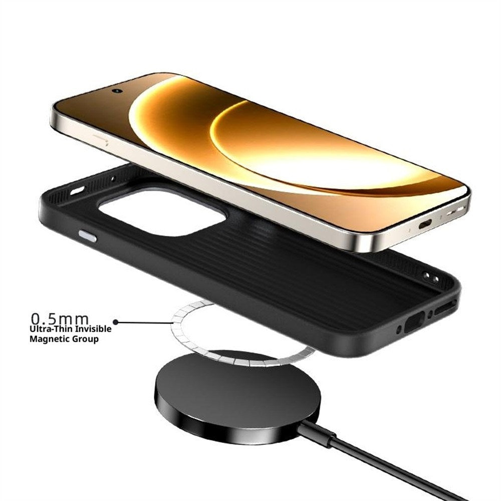 OnePlus 15 Kolfiber Skal - Svart