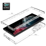 Samsung Galaxy S23 Ultra Skal Hybridplast - Transparent