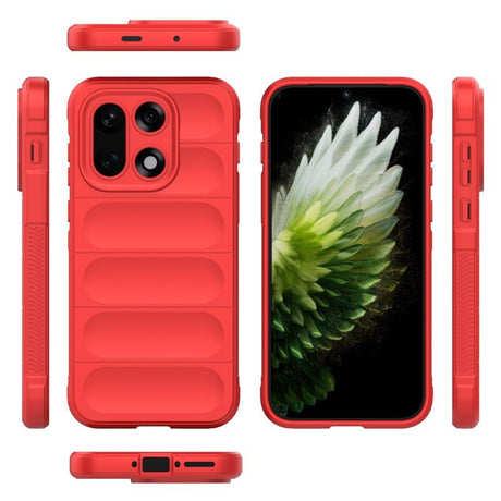 EIDERWOOD OnePlus 15 + Tåligt Skal och Skärmskydd Härdat Glas - Röd