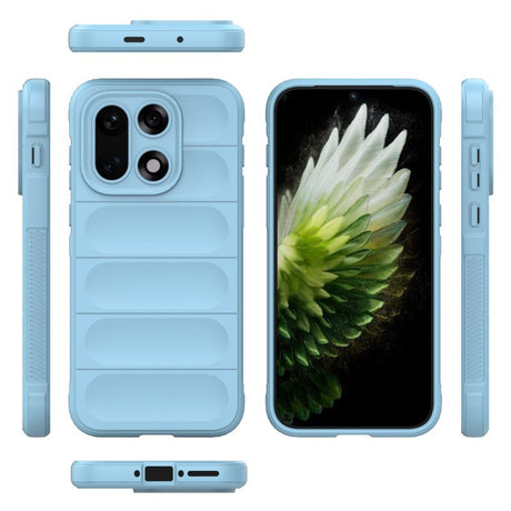 EIDERWOOD OnePlus 15 + Tåligt Skal och Skärmskydd Härdat Glas - Ljusblå