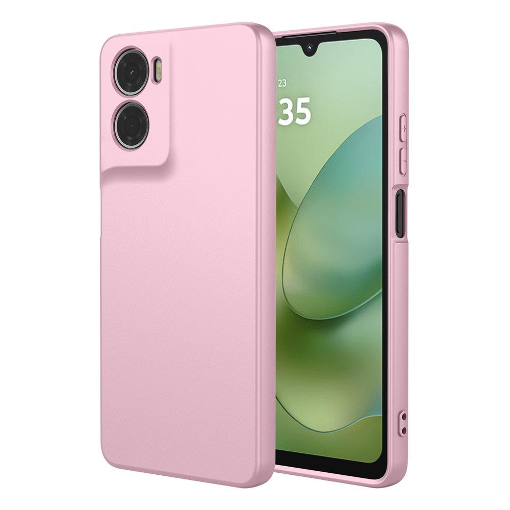 Motorola Moto G06 EIDERWOOD Flexibelt Plast Skal - Rosa
