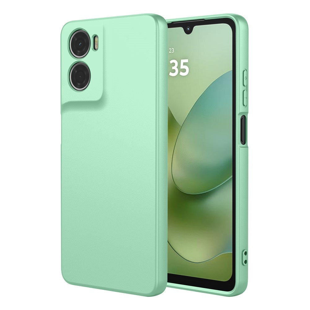 Motorola Moto G06 EIDERWOOD Flexibelt Plast Skal - Ljusgrön