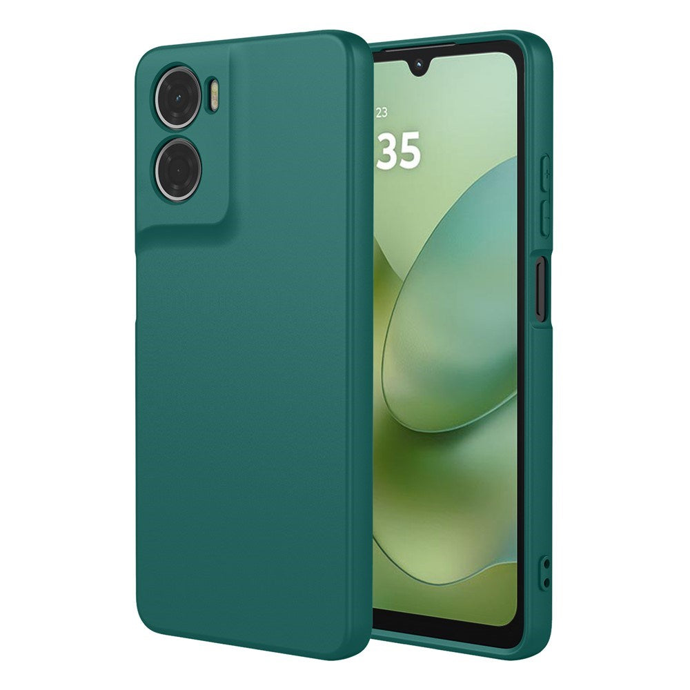 Motorola Moto G06 EIDERWOOD Flexibelt Plast Skal - Grön