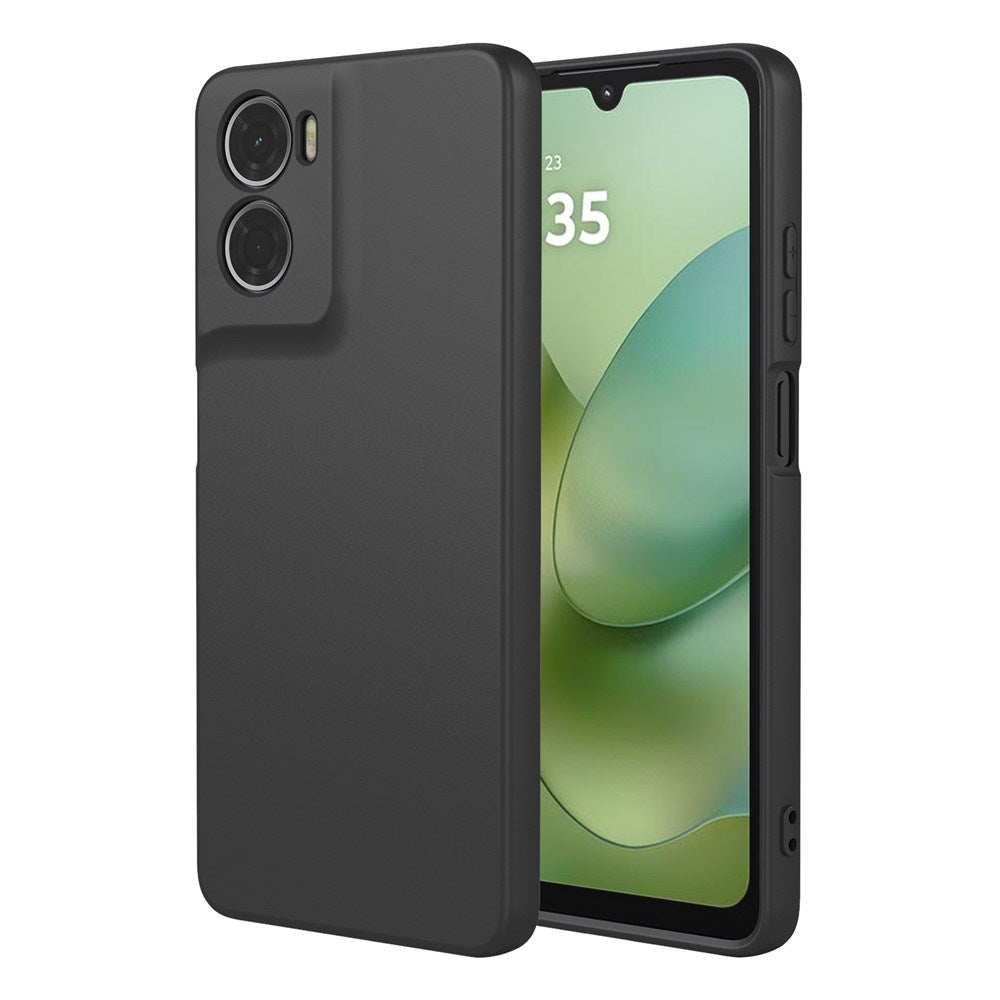 Motorola Moto G06 EIDERWOOD Flexibelt Plast Skal - Svart