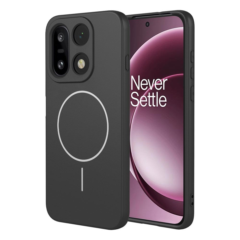 EIDERWOOD OnePlus 15 Flexibelt Plast Skal - MagSafe Kompatibel - Svart